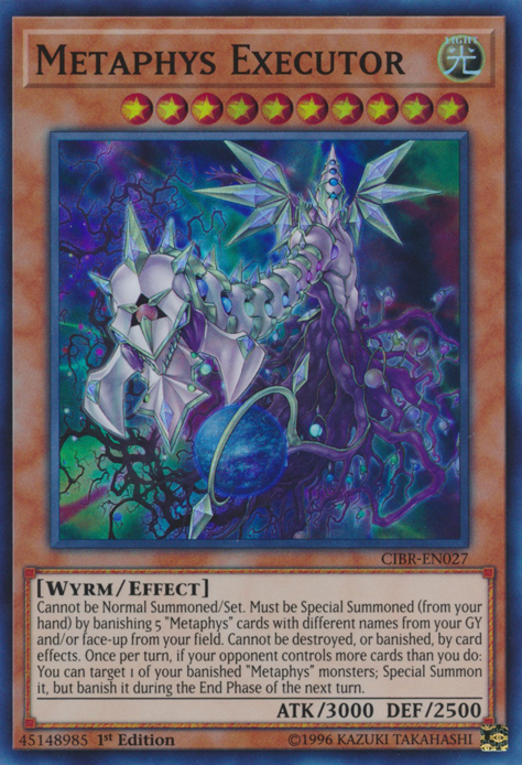 Metaphys Executor [CIBR-EN027] Super Rare Yu-Gi-Oh!
