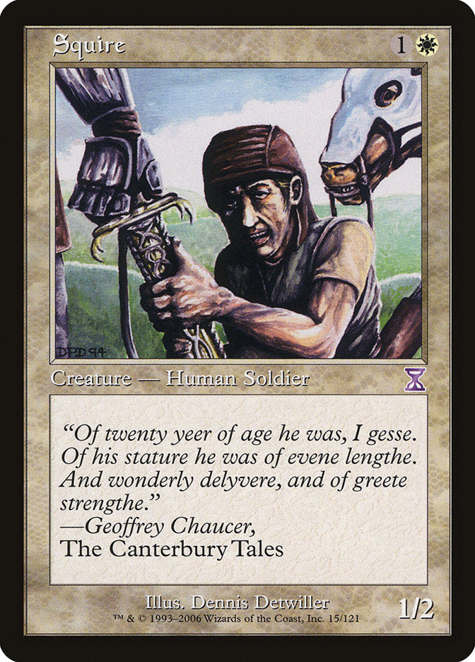 Squire [Time Spiral Timeshifted] Magic: The Gathering