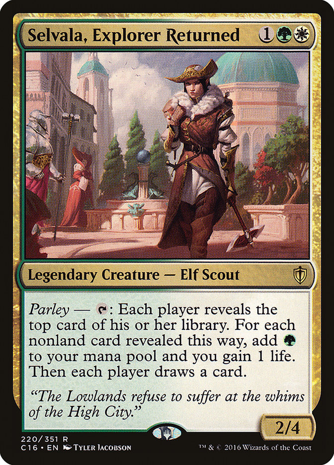 Selvala, Explorer Returned [Commander 2016] Magic: The Gathering