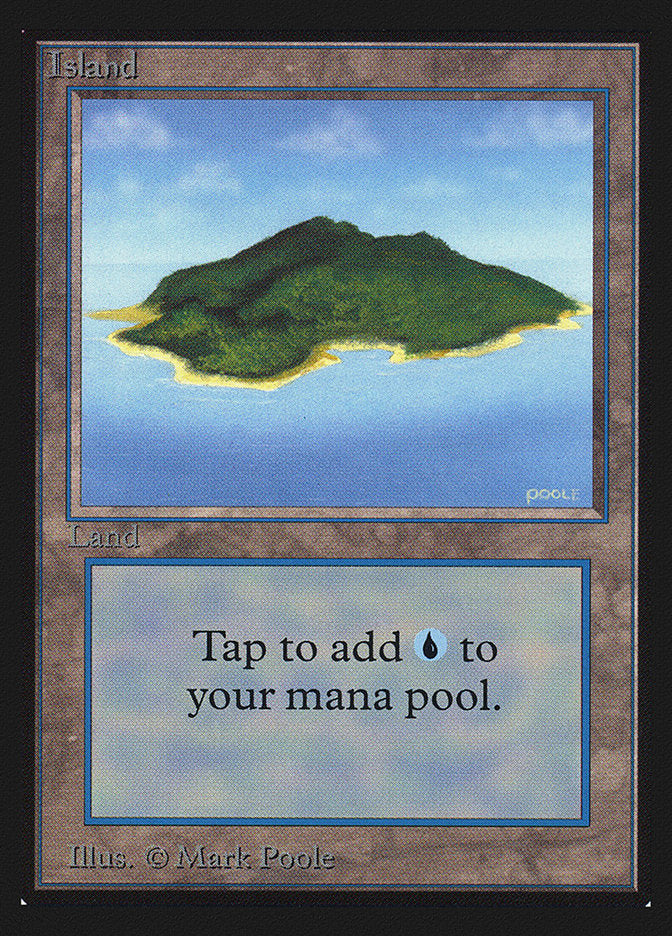Island (292) [International Collectors' Edition] Magic: The Gathering