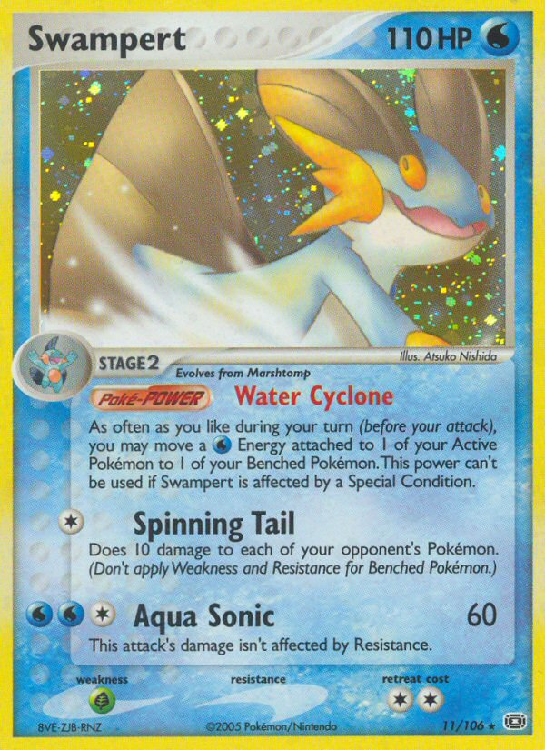 Swampert (11/106) [EX: Emerald] Pokémon