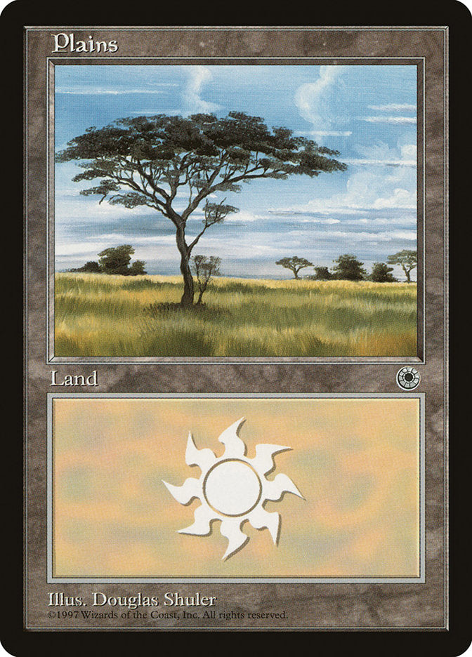 Plains (198) [Portal] Magic: The Gathering