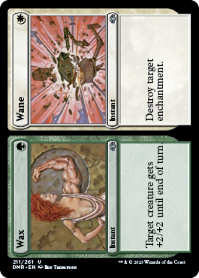 Wax // Wane [Dominaria Remastered] Magic: The Gathering