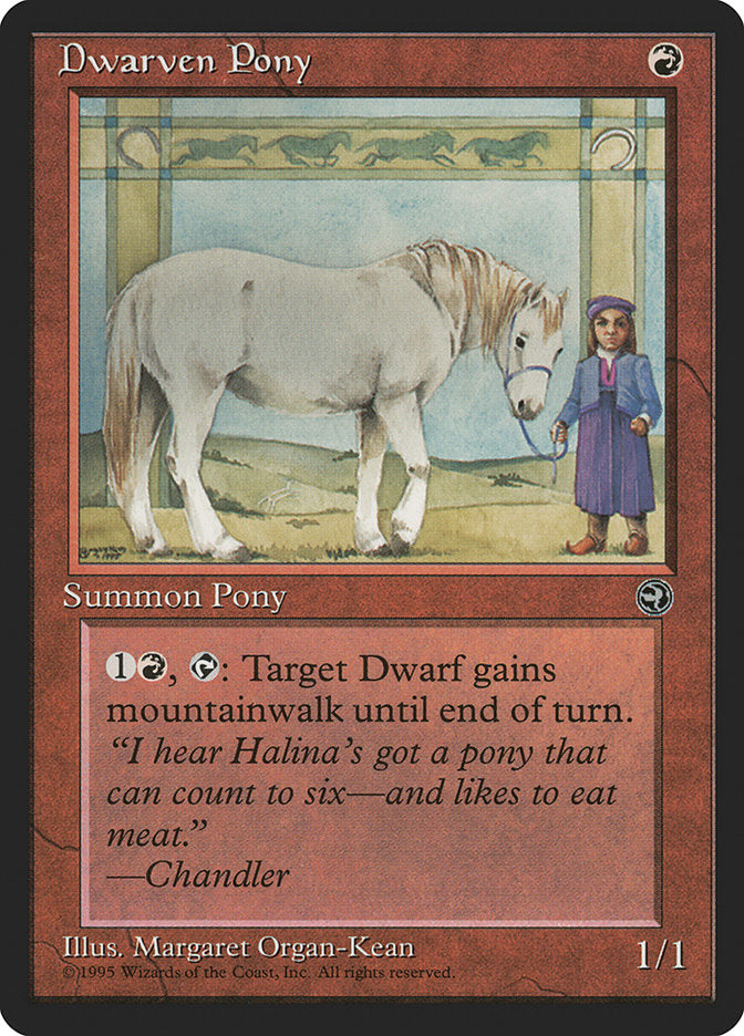 Dwarven Pony [Homelands] Magic: The Gathering