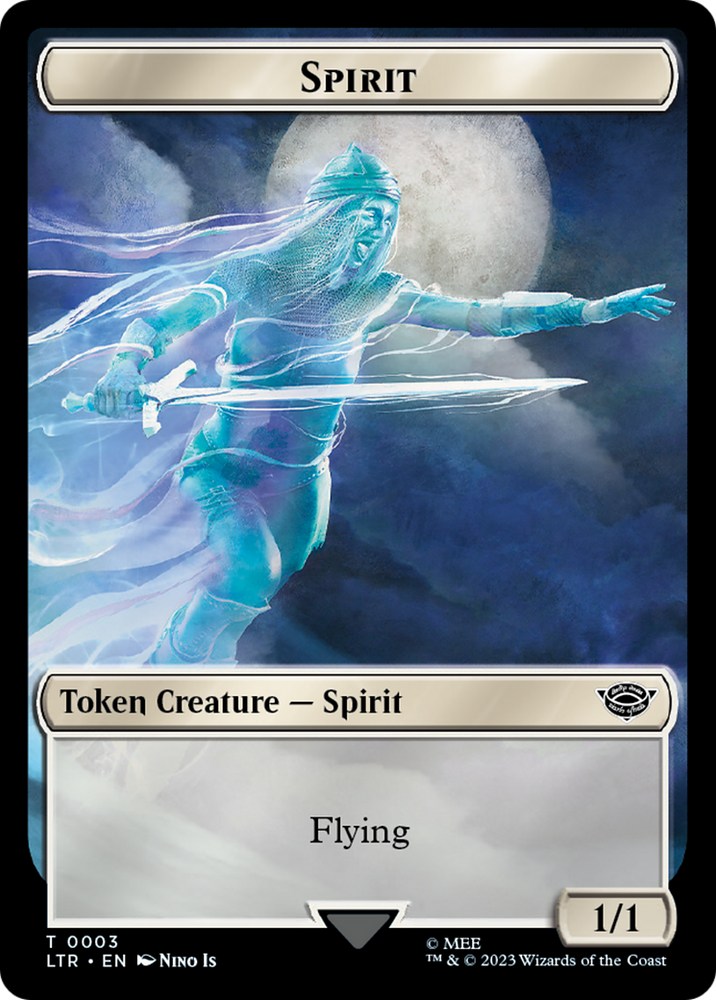 Food (11) // Spirit Double-Sided Token [The Lord of the Rings: Tales of Middle-Earth Tokens] Magic: The Gathering
