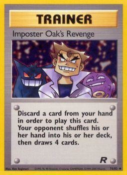 Imposter Oak's Revenge (76/82) [Team Rocket Unlimited] Pokémon