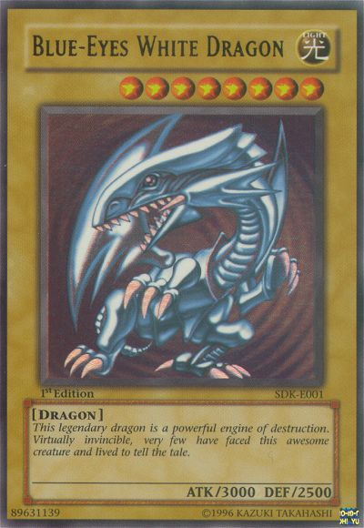 Blue-Eyes White Dragon [SDK-E001] Ultra Rare Yu-Gi-Oh!