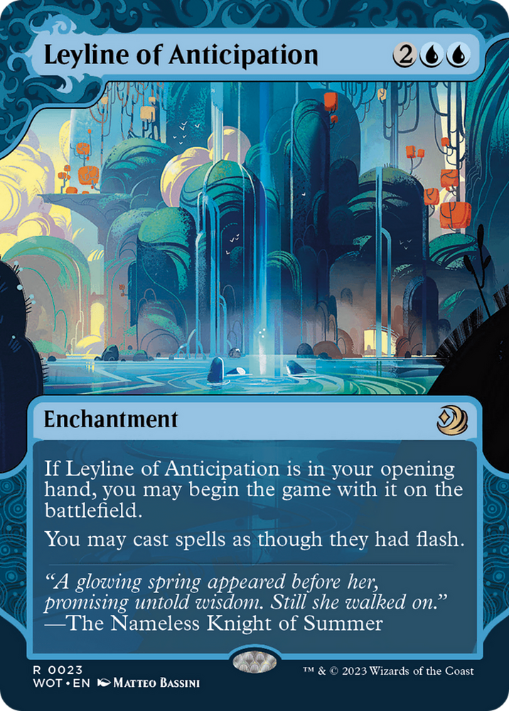 Leyline of Anticipation [Wilds of Eldraine: Enchanting Tales] Magic: The Gathering