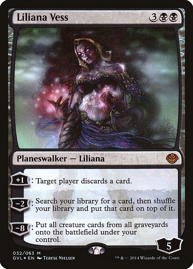 Liliana Vess (Garruk vs. Liliana) [Duel Decks Anthology] Magic: The Gathering