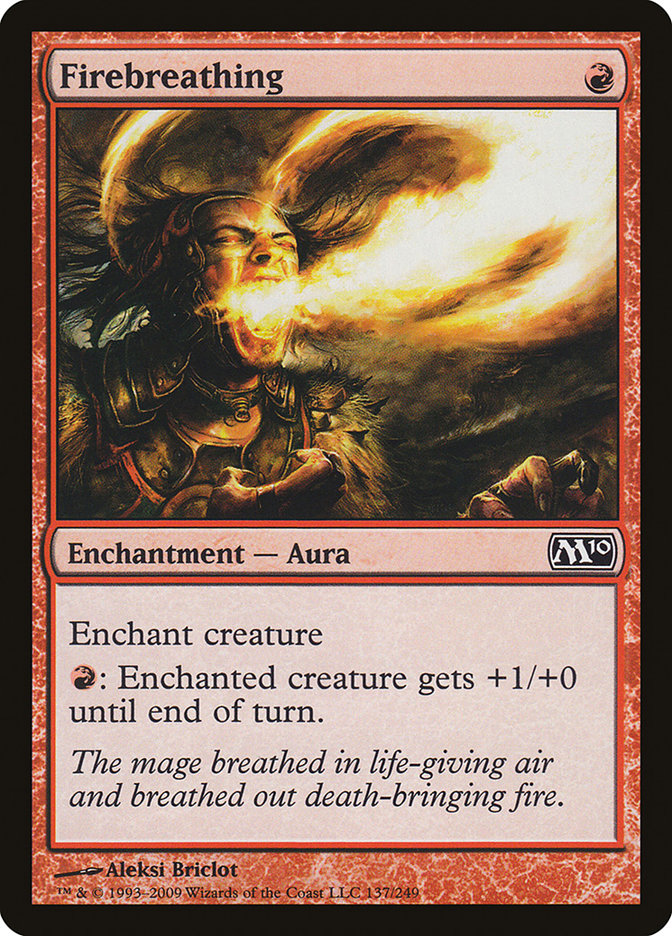 Firebreathing [Magic 2010] Magic: The Gathering