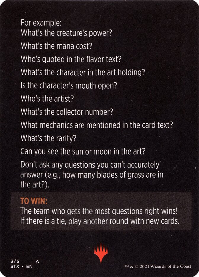 Careful Study (Magic Minigame) [Strixhaven: School of Mages Minigame] Magic: The Gathering