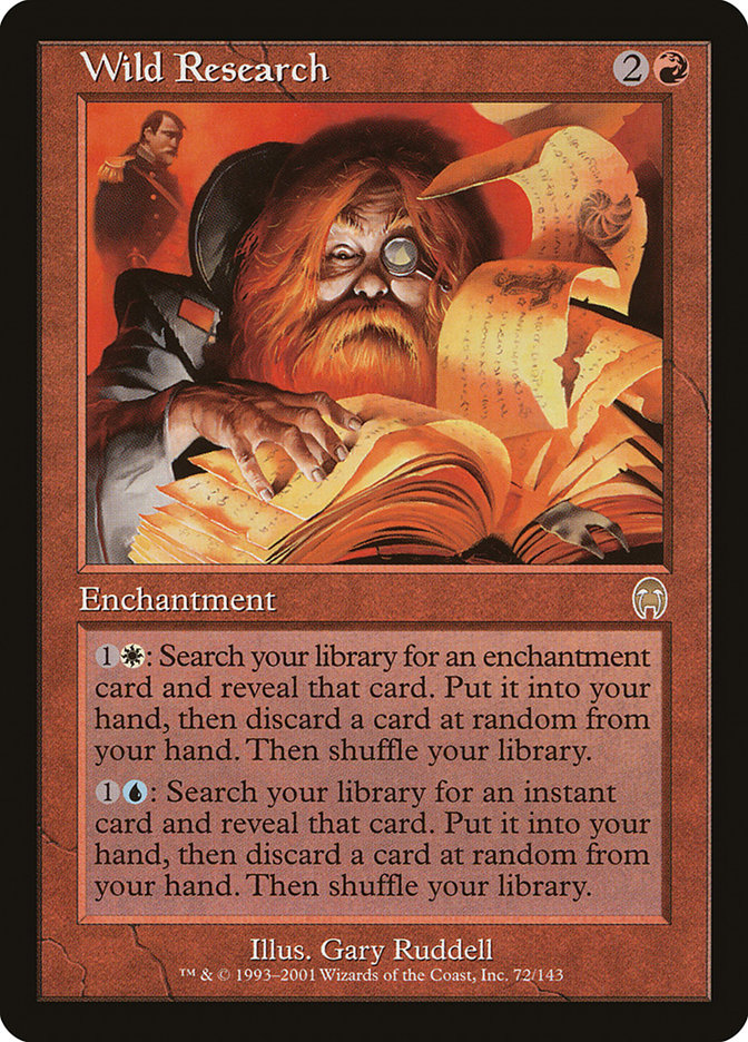 Wild Research [Apocalypse] Magic: The Gathering