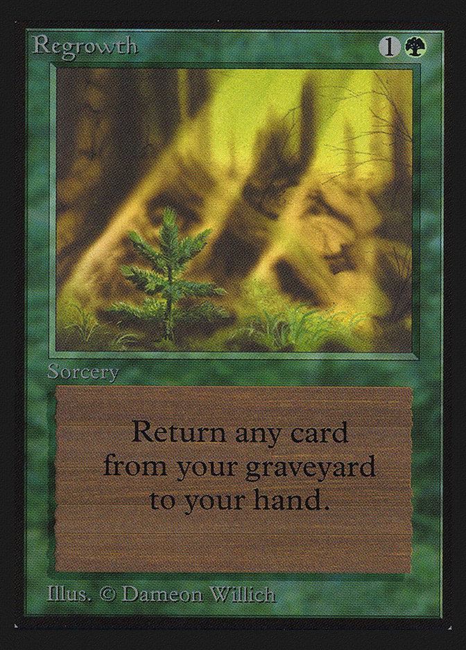 Regrowth [Collectors' Edition] Magic: The Gathering