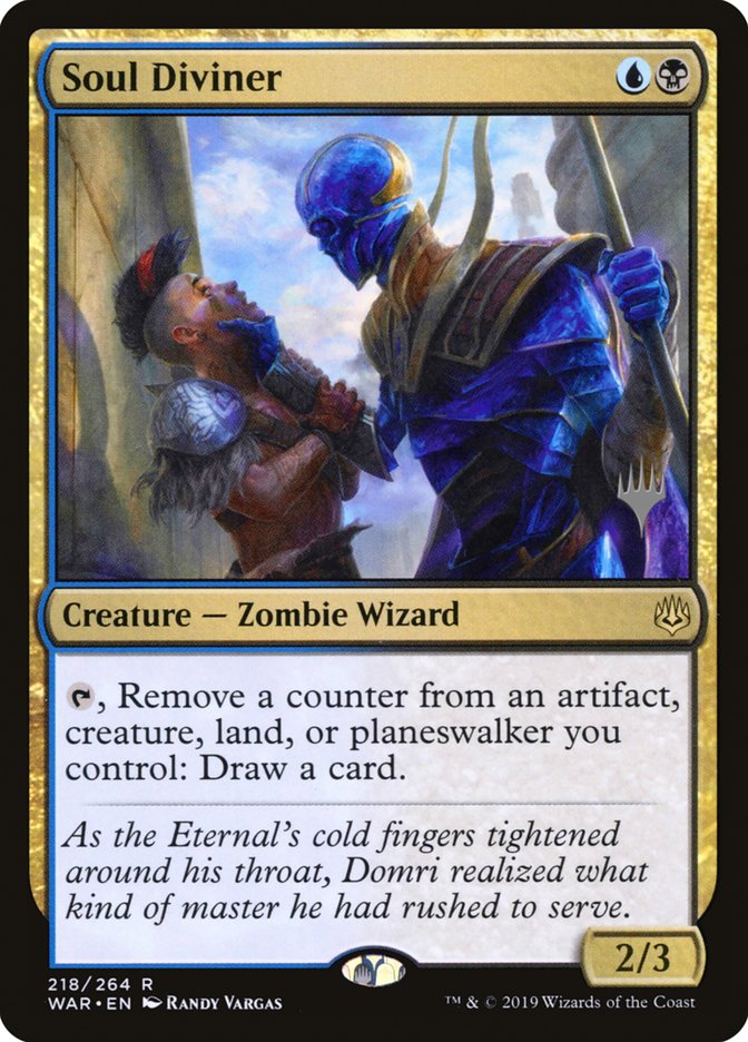 Soul Diviner (Promo Pack) [War of the Spark Promos] Magic: The Gathering