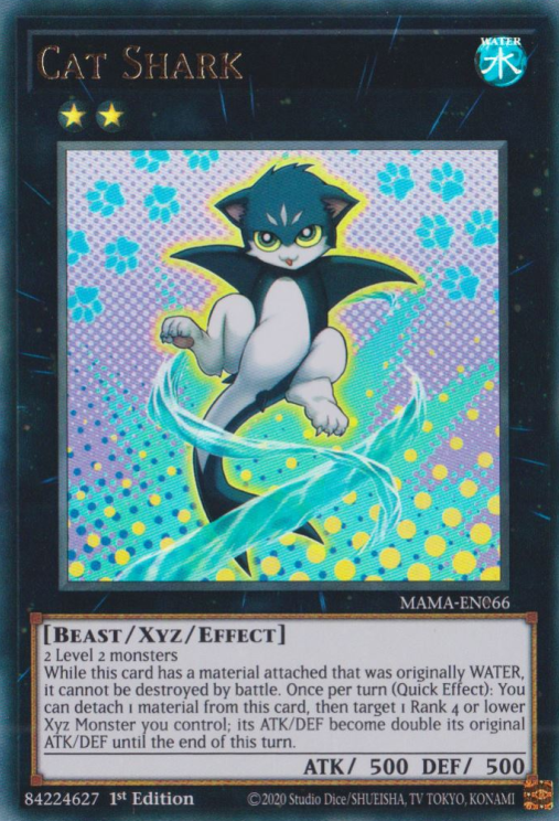 Cat Shark [MAMA-EN066] Ultra Rare Yu-Gi-Oh!
