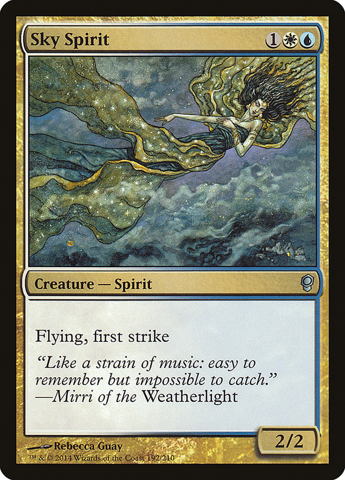 Sky Spirit [Conspiracy] Magic: The Gathering