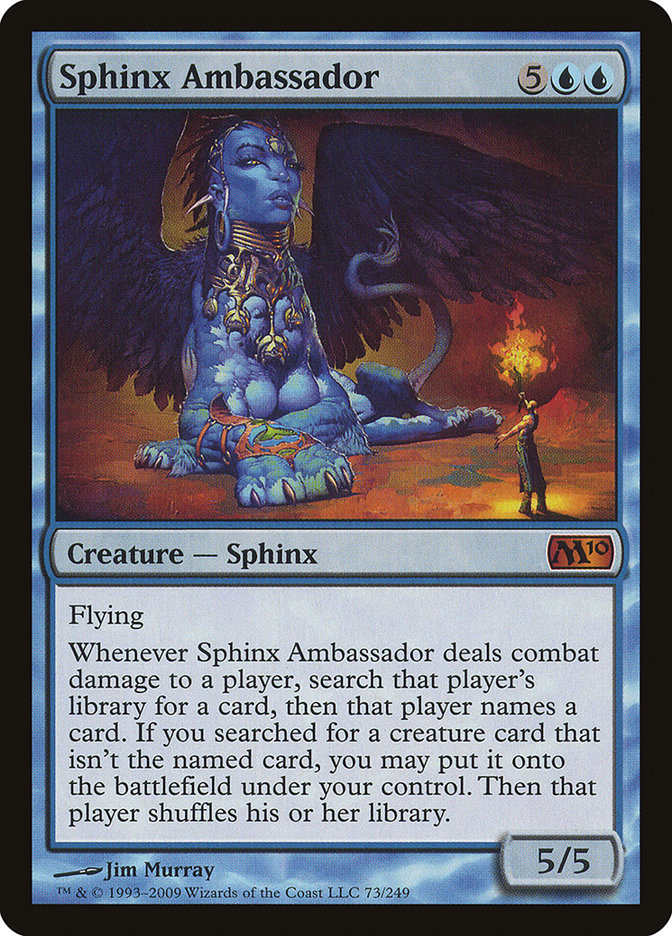 Sphinx Ambassador [Magic 2010] Magic: The Gathering