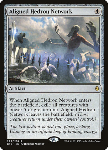 Aligned Hedron Network [Battle for Zendikar] Magic: The Gathering