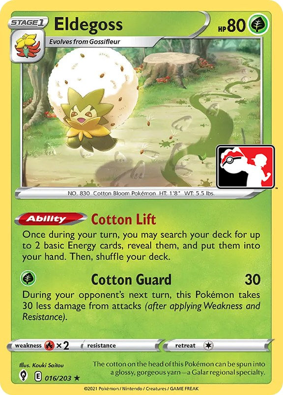 Eldegoss (016/203) [Prize Pack Series One] Pokémon