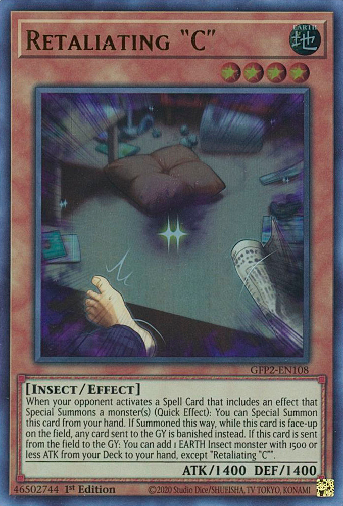 Retaliating C [GFP2-EN108] Ultra Rare Yu-Gi-Oh!