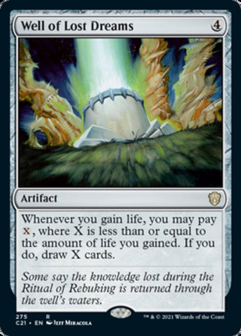 Well of Lost Dreams [Commander 2021] Magic: The Gathering