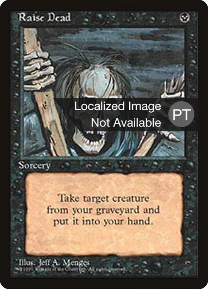 Raise Dead [Fourth Edition (Foreign Black Border)] Magic: The Gathering