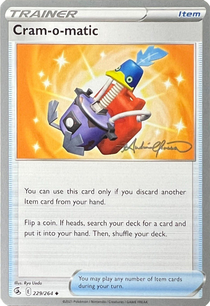 Cram-o-matic (229/264) (The Shape of Mew - Andre Chiasson) [World Championships 2022] Pokémon