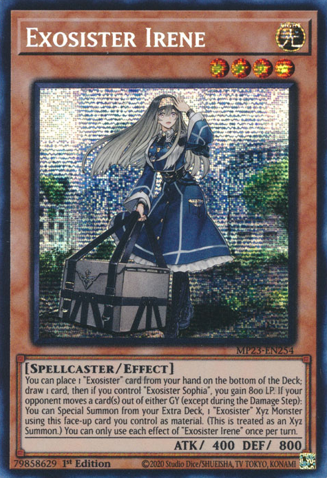 Exosister Irene [MP23-EN254] Prismatic Secret Rare Yu-Gi-Oh!