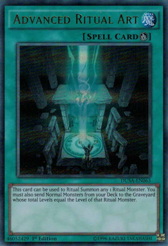 Advanced Ritual Art [DUSA-EN063] Ultra Rare Yu-Gi-Oh!