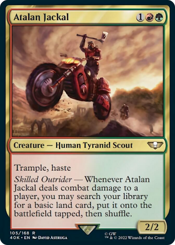 Atalan Jackal [Warhammer 40,000] Magic: The Gathering