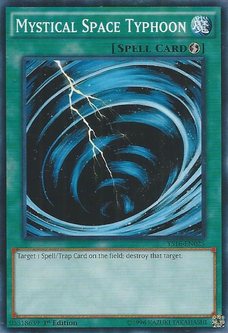 Mystical Space Typhoon [YS16-EN025] Common Yu-Gi-Oh!
