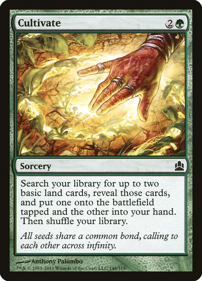 Cultivate [Commander 2011] Magic: The Gathering