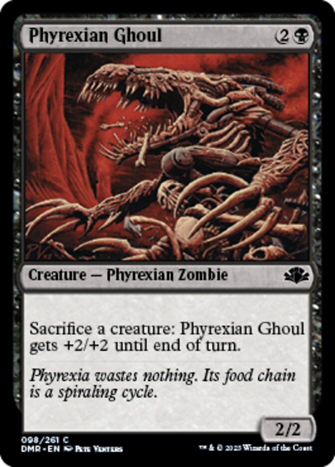 Phyrexian Ghoul [Dominaria Remastered] Magic: The Gathering