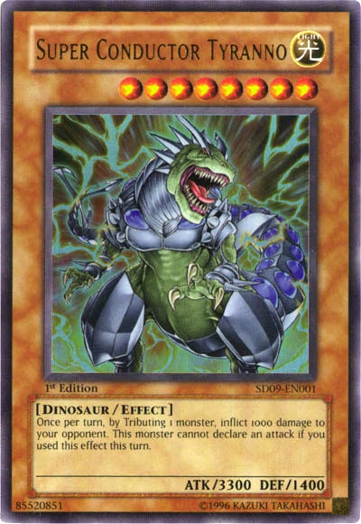 Super Conductor Tyranno [SD09-EN001] Ultra Rare Yu-Gi-Oh!