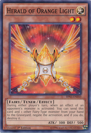Herald of Orange Light [BP03-EN050] Common Yu-Gi-Oh!