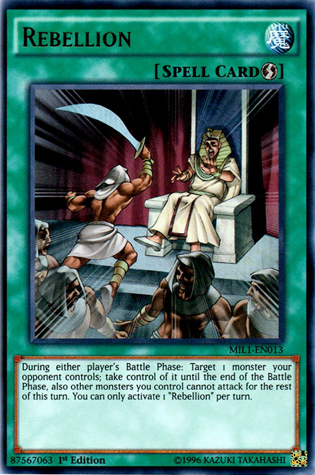 Rebellion [MIL1-EN013] Ultra Rare Yu-Gi-Oh!