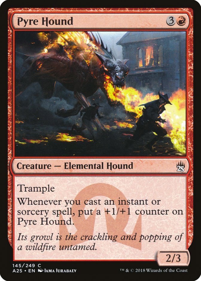 Pyre Hound [Masters 25] Magic: The Gathering