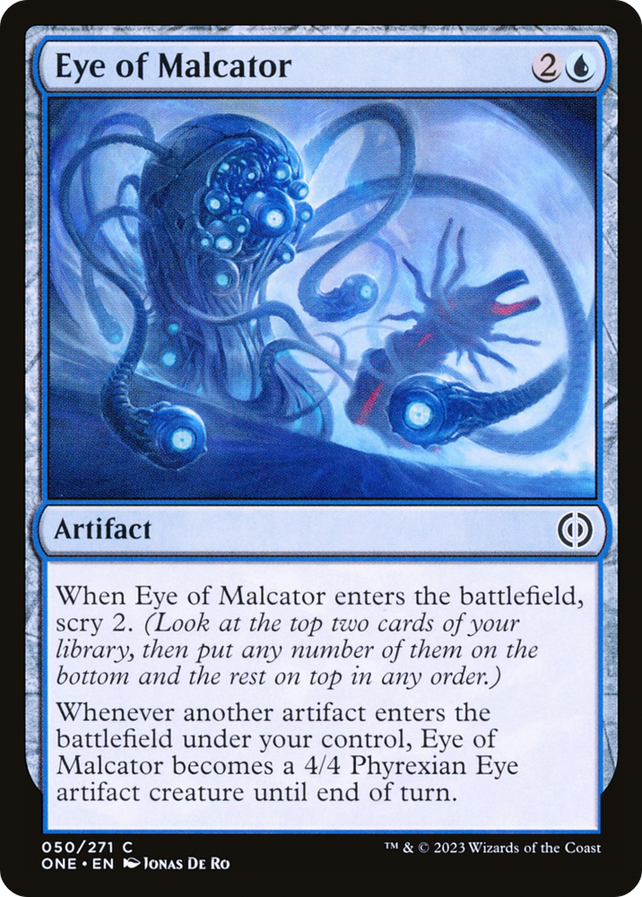 Eye of Malcator [Phyrexia: All Will Be One] Magic: The Gathering