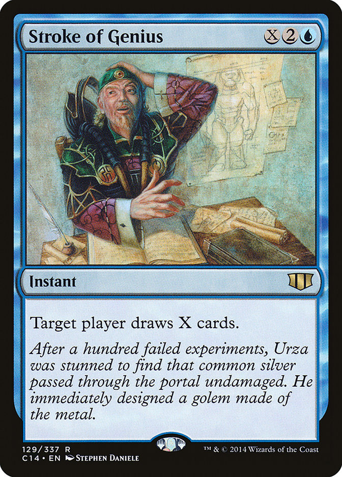 Stroke of Genius [Commander 2014] Magic: The Gathering