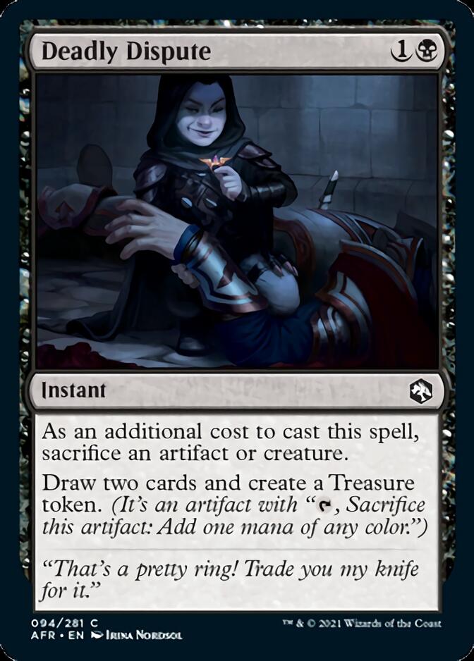 Deadly Dispute [Dungeons & Dragons: Adventures in the Forgotten Realms] Magic: The Gathering