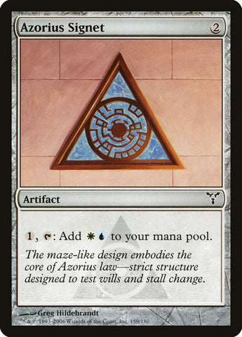 Azorius Signet [Dissension] Magic: The Gathering
