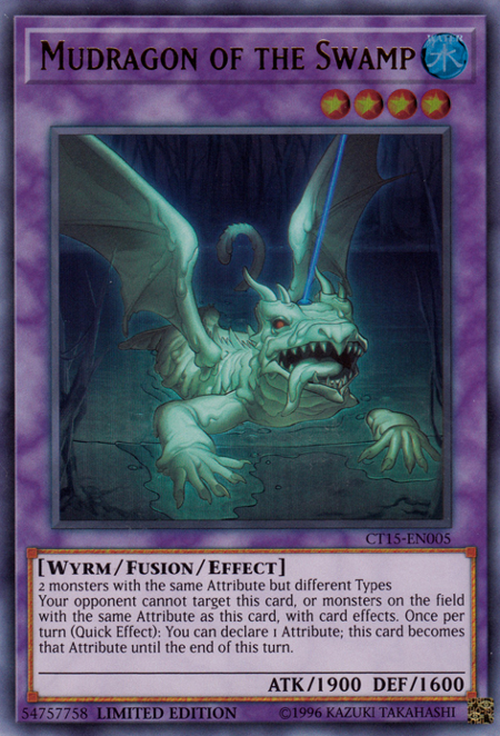 Mudragon of the Swamp [CT15-EN005] Ultra Rare Yu-Gi-Oh!
