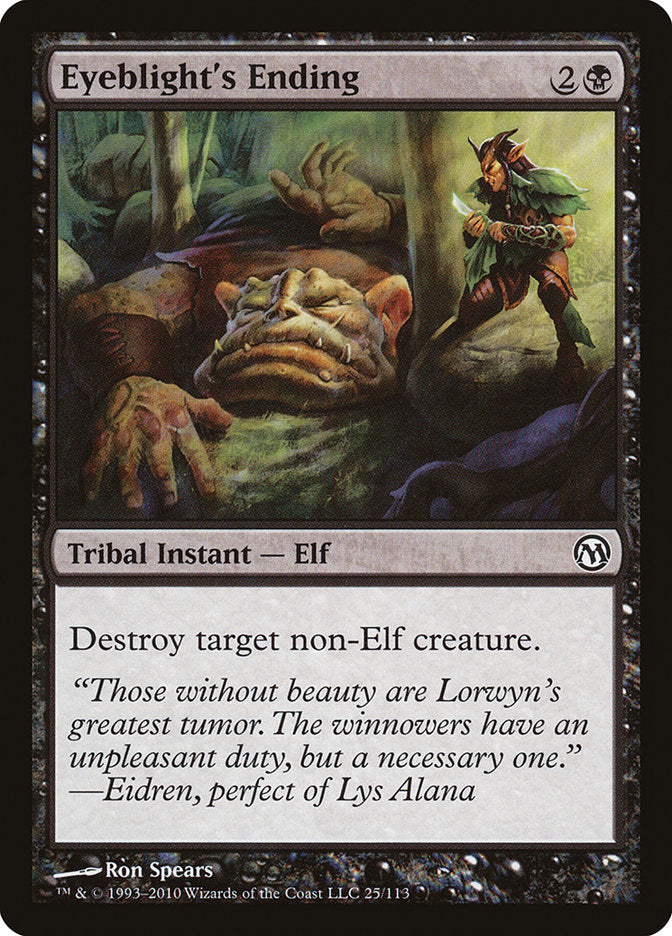 Eyeblight's Ending [Duels of the Planeswalkers] Magic: The Gathering