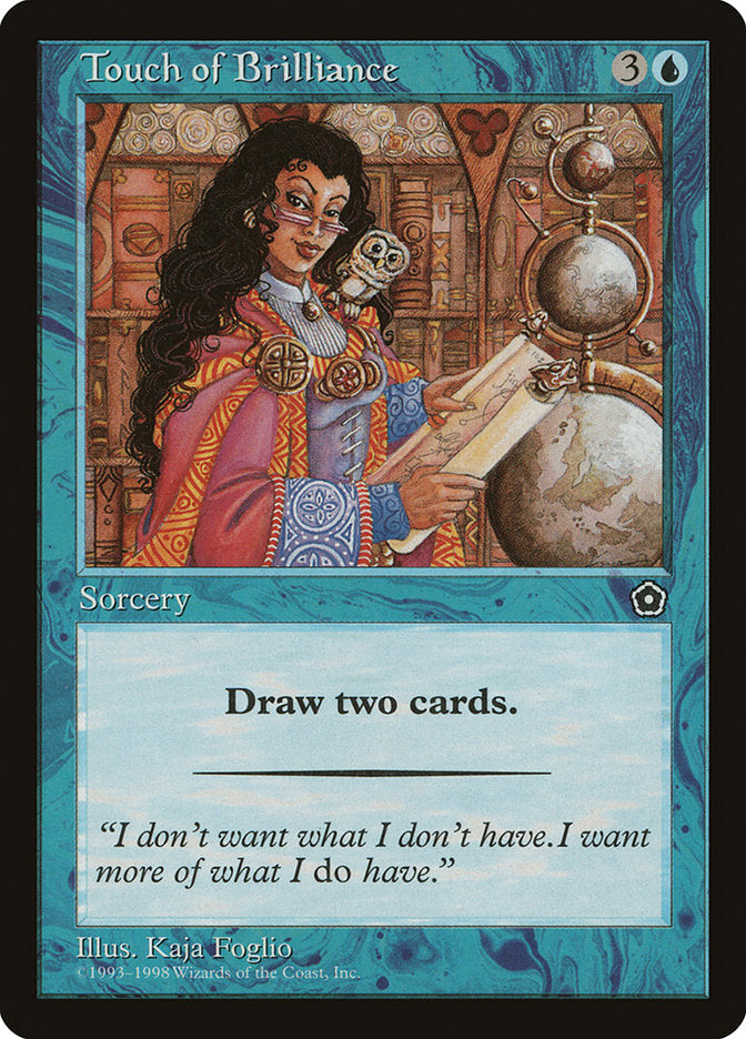 Touch of Brilliance [Portal Second Age] Magic: The Gathering