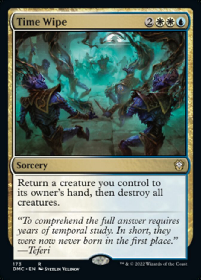 Time Wipe [Dominaria United Commander] Magic: The Gathering