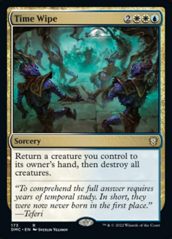 Time Wipe [Dominaria United Commander] Magic: The Gathering