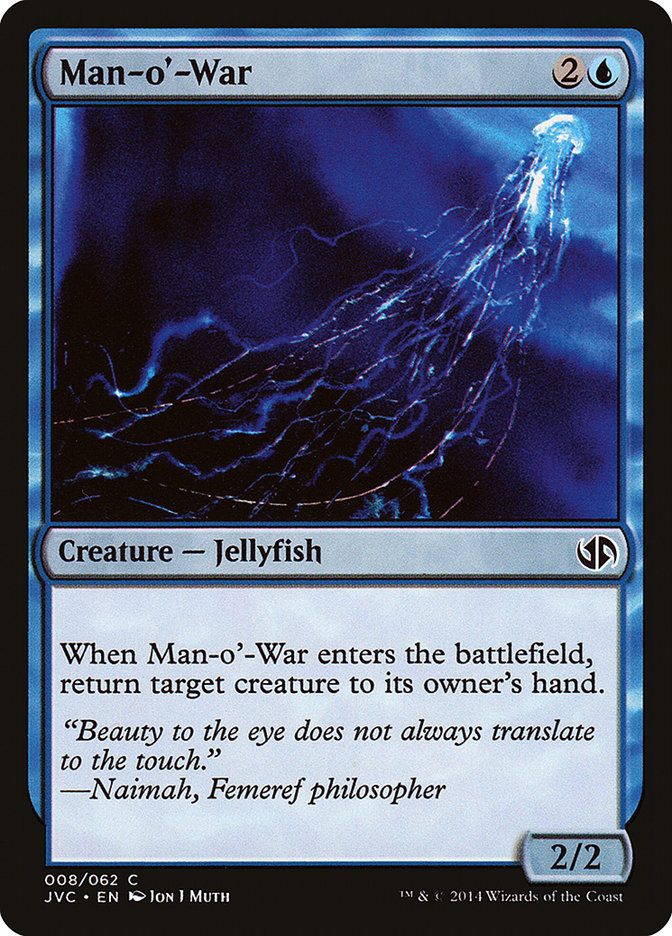 Man-o'-War [Duel Decks Anthology] Magic: The Gathering