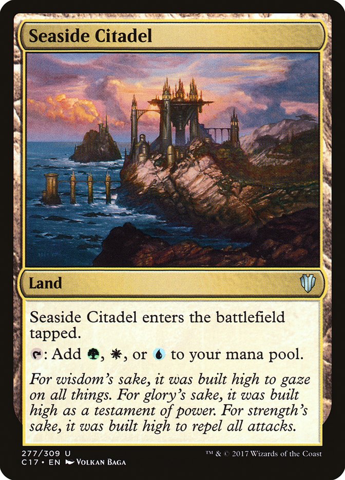Seaside Citadel [Commander 2017] Magic: The Gathering