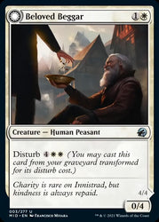 Beloved Beggar // Generous Soul [Innistrad: Midnight Hunt] Magic: The Gathering