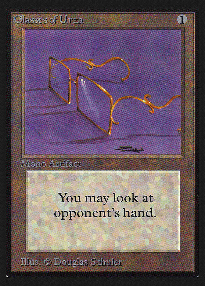 Glasses of Urza [International Collectors' Edition] Magic: The Gathering